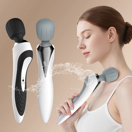 Personal Handheld Vibrating Massager 11 Modes Electric Massage Hammer Press Deep Tissue Muscle Percussion Massager For Full Body